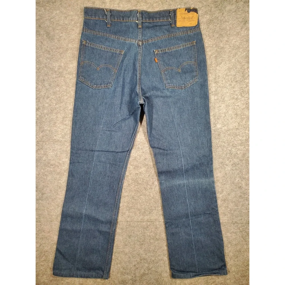 Vintage Levis Orange Tab 517 Jeans Bootcut Mens  Fits 34x31 Cowboy Rodeo 80s